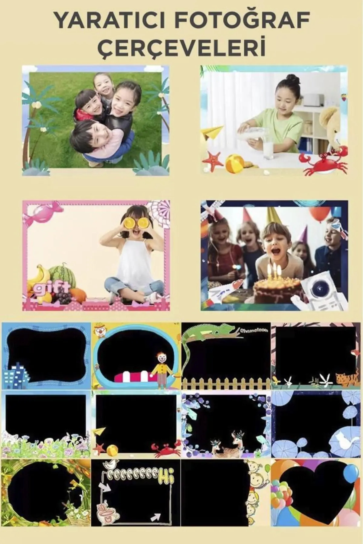 CMR-16 Mor Mini 1080p Hd Çocuk Kamera Dijital Fotoğraf Makinesi 2.0 Inç Ekran 5 Adet Oyun