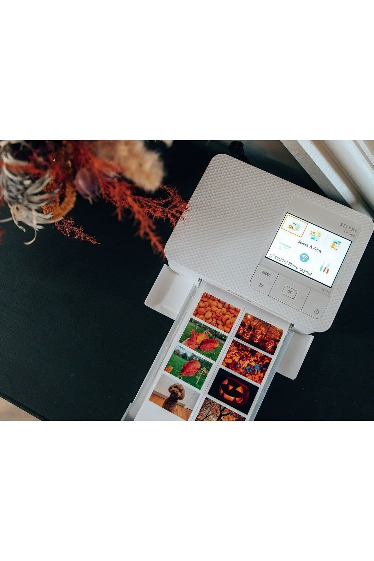 Selphy Cp1500 Beyaz Fotoğraf Yazıcısı Kp-36ip Fotoğraf Kağıdı Seti