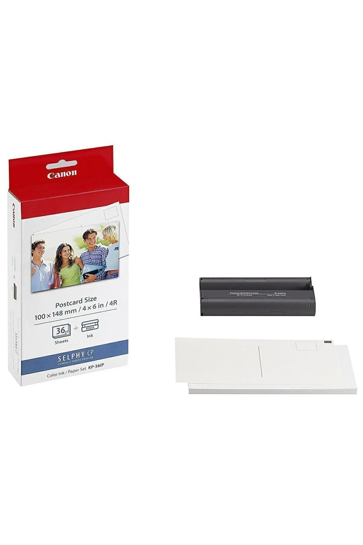 Selphy Cp1500 Beyaz Fotoğraf Yazıcısı Kp-36ip Fotoğraf Kağıdı Seti