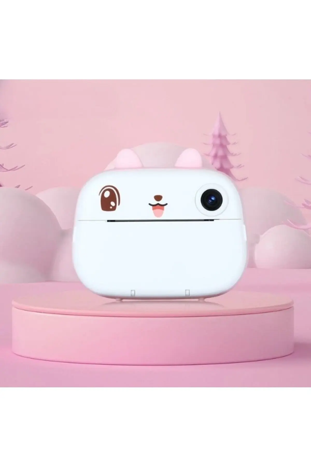 Print Camera Çocuk Fotoğraf Makinesi Dijital HD Video Kamera Anlık Termal Resim Kağıt Baskılı Yazıcı