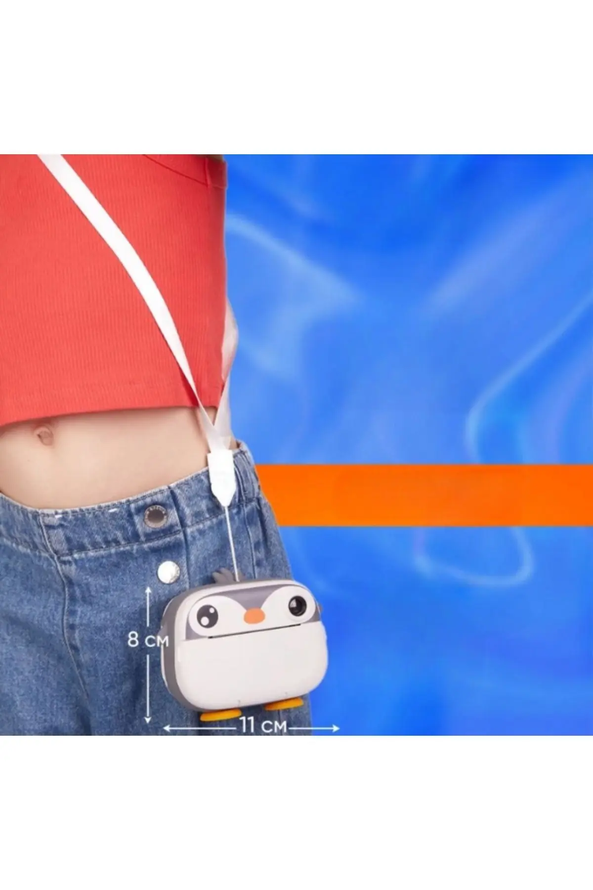 Çocuk Fotoğraf Makinesi Dijital HD Video Kamera Anlık Termal Resim Kağıt Baskılı Yazıcı