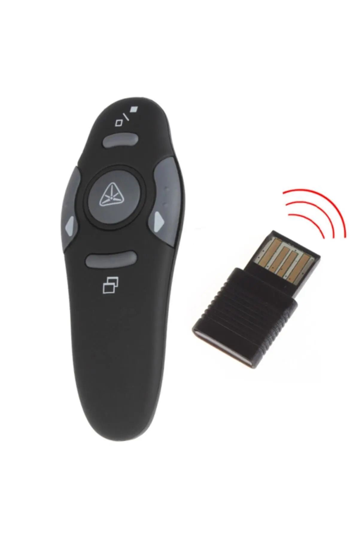 Lazer Sunum Kumandası Kablosuz Sunum Kalemi Powerpoint Slayt Atlatıcı Presenter