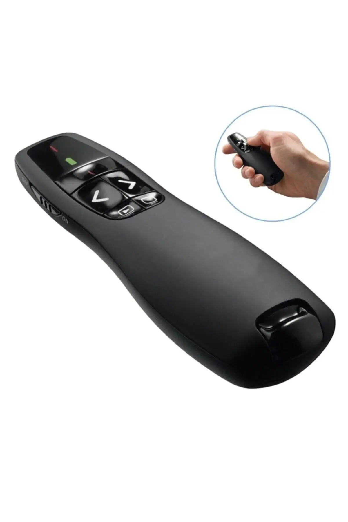 R400 2.4ghz Usb Kablosuz Lazer Pointer Power Point Uzaktan Kumanda Cihazı