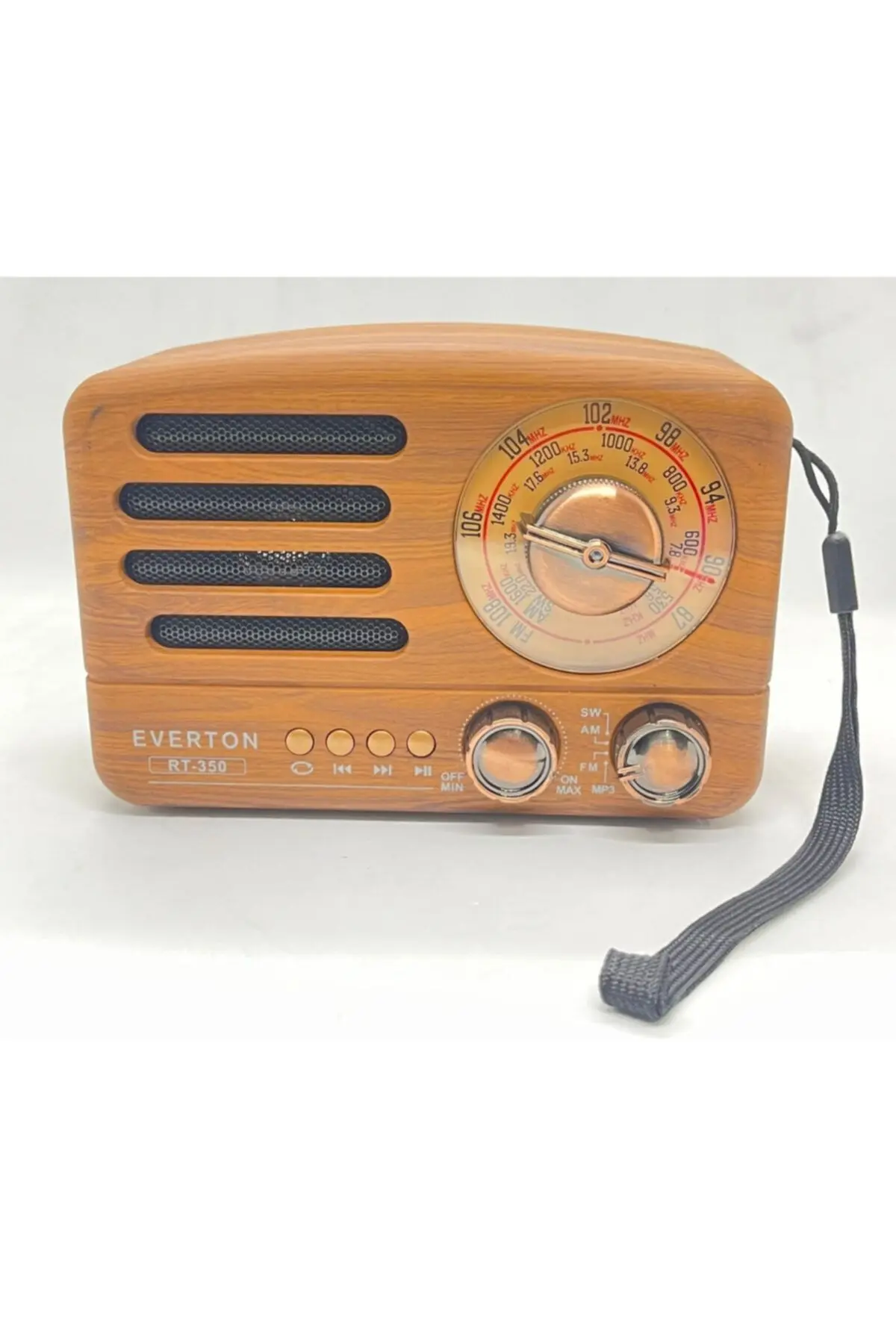 Nostaljik Bluetoothlu Rt-350 Usb / Sd / Radyo Müzik Kutusu