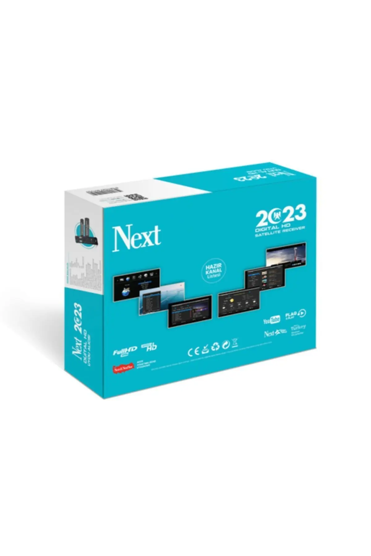 2023 Full Hd Kasalı Uydu Alıcısı + Wifi Anteni + Youtube Çanaksız