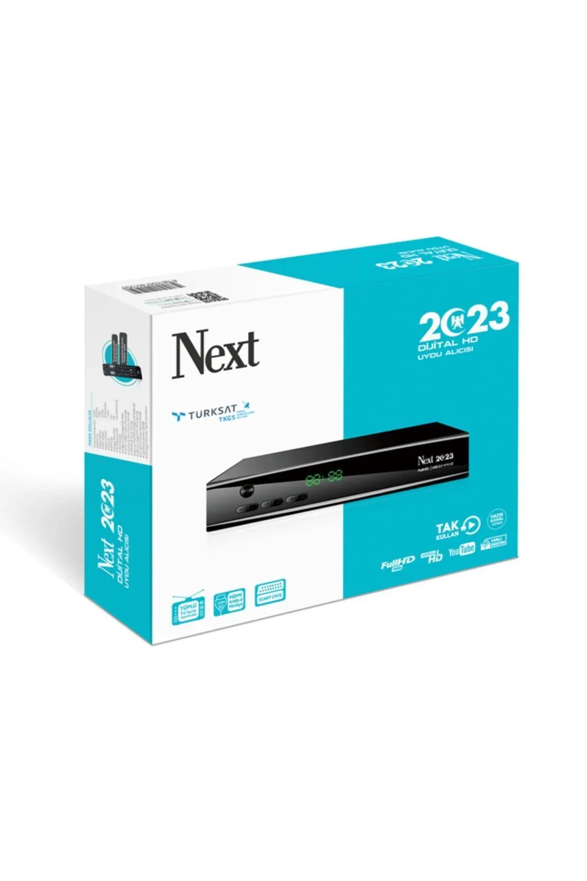 2023 Full Hd Kasalı Uydu Alıcısı + Wifi Anteni + Youtube Çanaksız