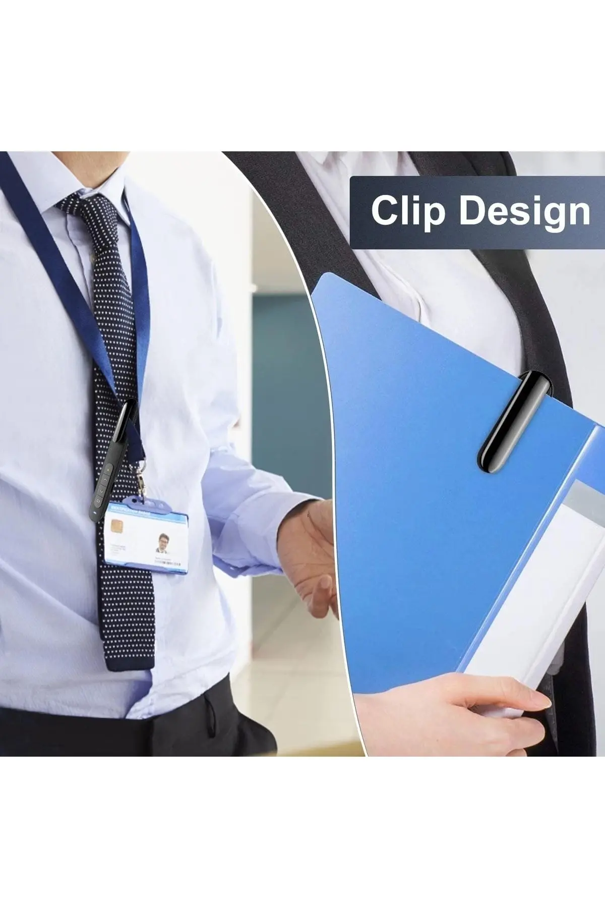 Özel Kılıflı Sunum Kumandası Wireless Presenter Laser Pointer Kalem Sunum