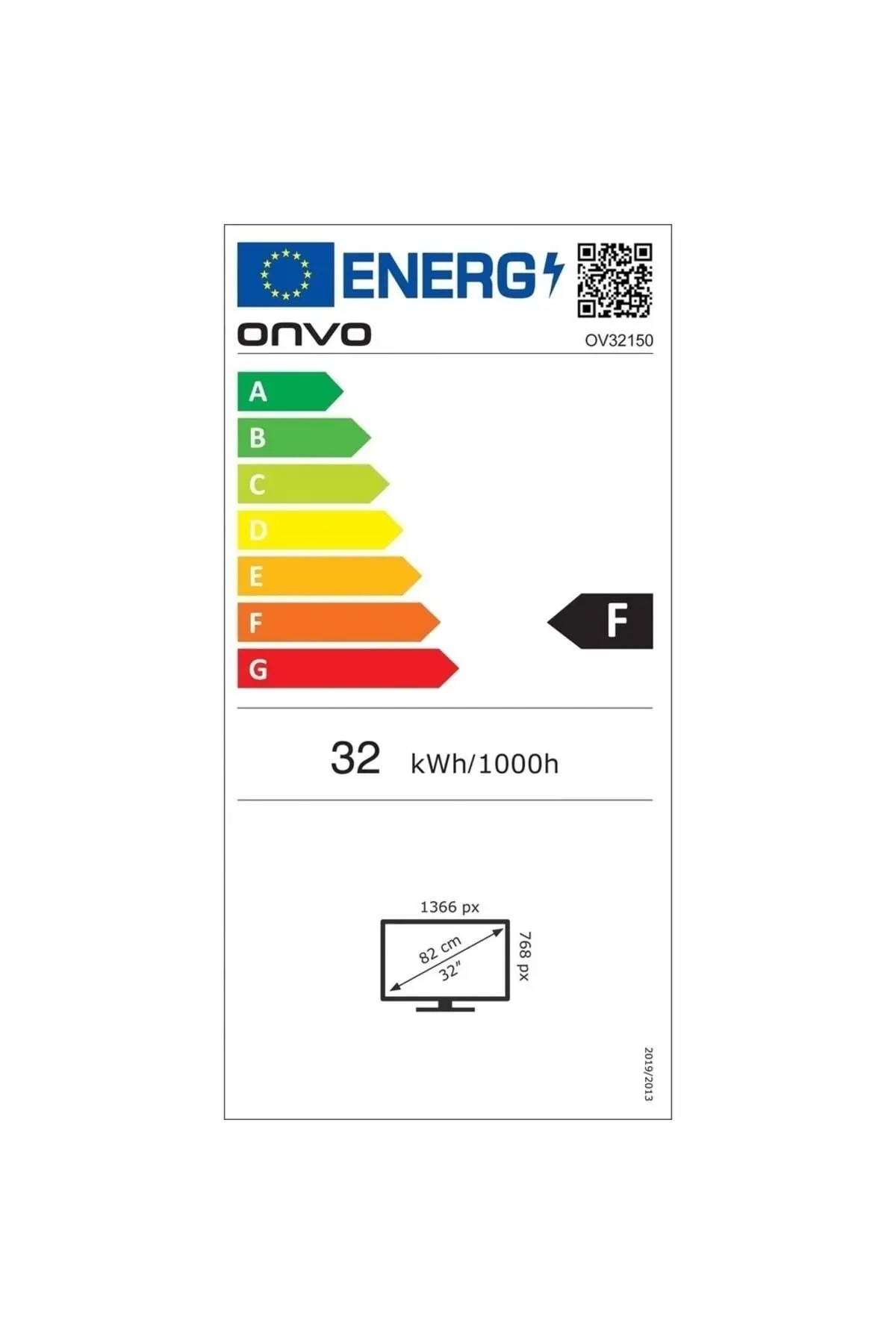 OV32150 32'' Smart TV 82 Ekran Android