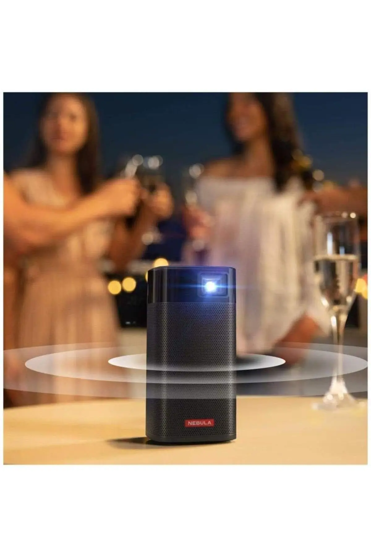 Nebula Apollo Akıllı Taşınabilir 200 ANSI Wi-Fi DLP Projeksiyon Cihazı