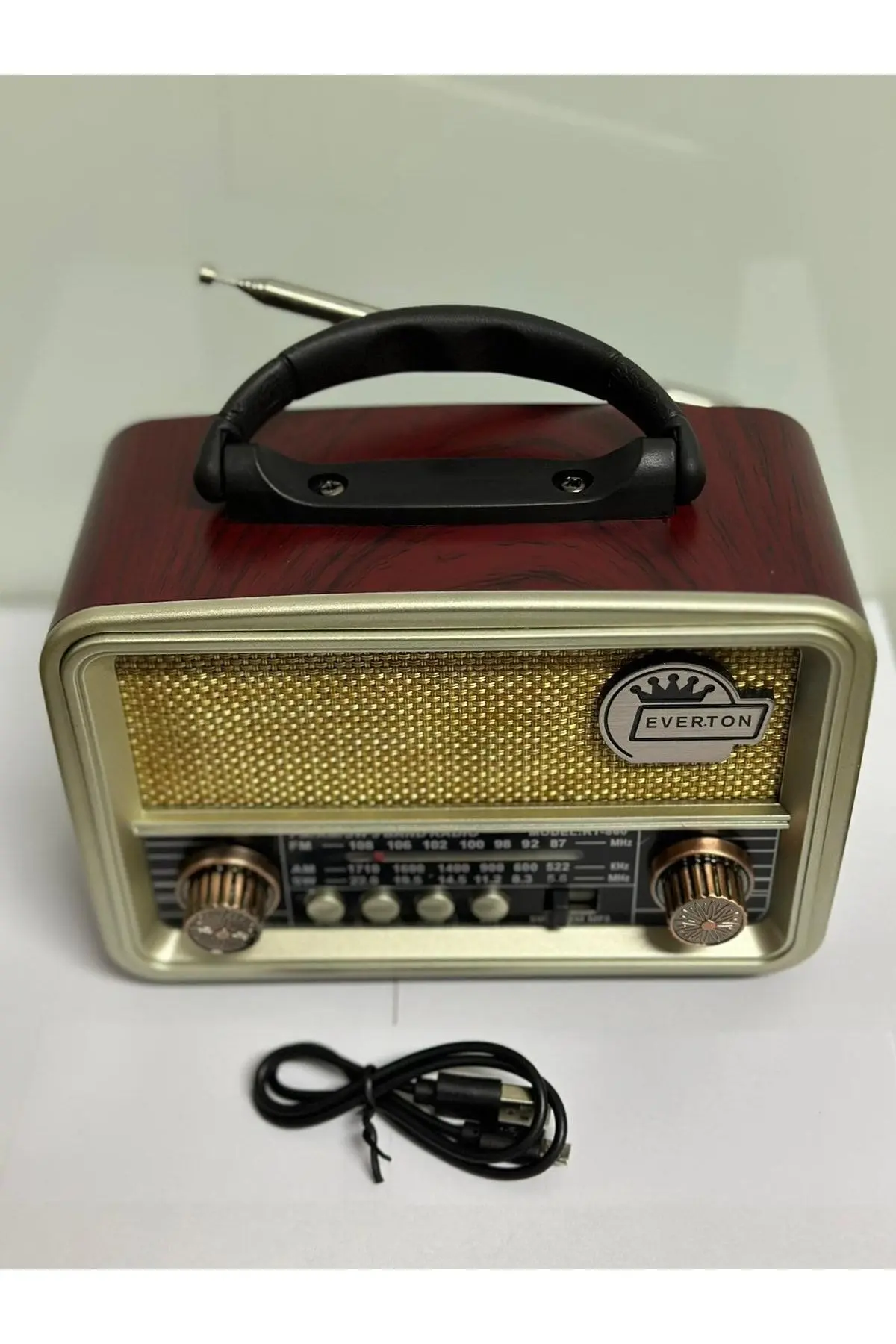 Everton Rt-860 Nostaljik Bluetoothlu Rt-860 Usb / Sd / Radyo Müzik Kutusu