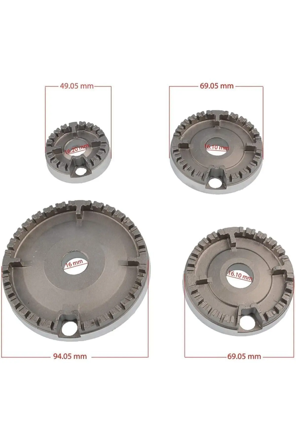 Arçelik Vestel Simfer Silverline Termikel Teka Kumtel Uyumlu Ocak Bek Takımı