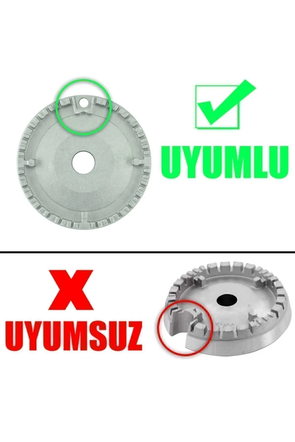 Universal Ankastre Ve Set Üstü Ocak Bek Takımı + Cezvelik Aparat