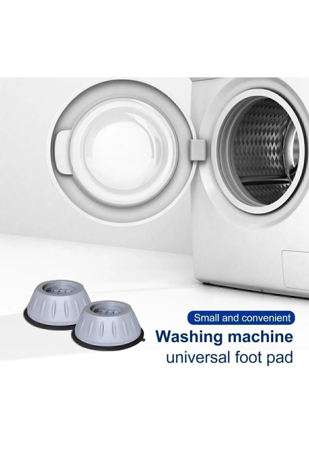 Çamaşır Makinası Titreşim Ve Gürültü Önleyici Anti Titreşim Pedi 4'lü Set
