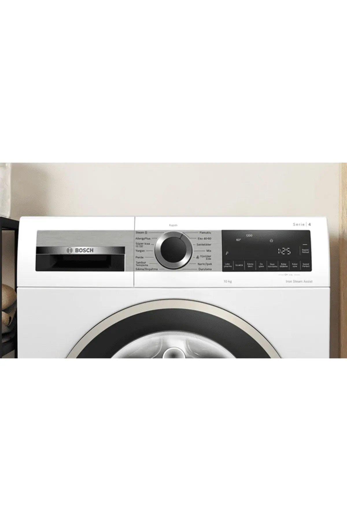 WGA252Z0TR A Enerji Sınıfı 10 Kg 1200 Devir Çamaşır Makinesi