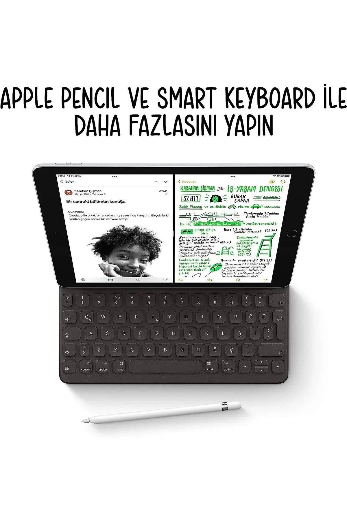 iPad 9. Nesil 256 GB 10.2" Wi-Fi Uzay Grisi Tablet (Apple Türkiye Garantili)