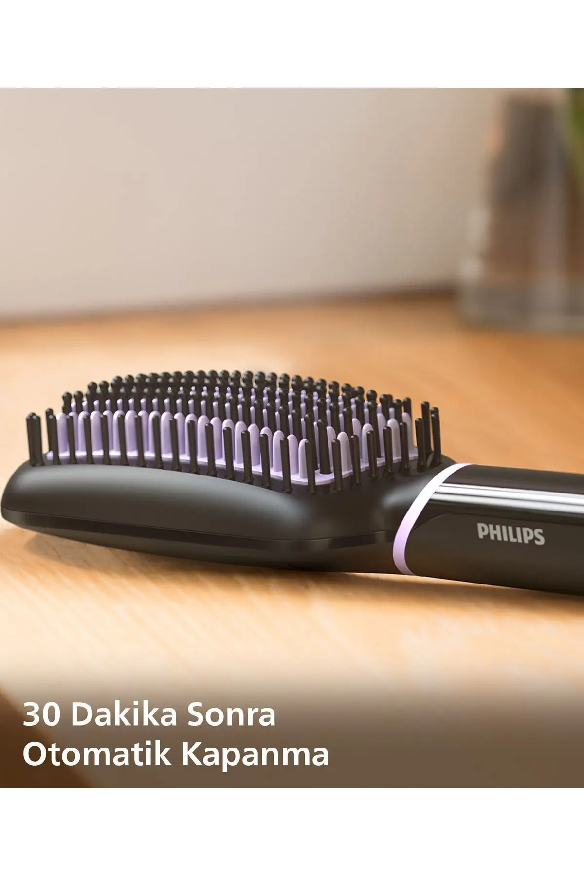 Düzleştirici Tarak Bhh880/00,geniş Fırça Alanı,turmalin Seramik Kaplama,2 Sıcaklık Ayarı