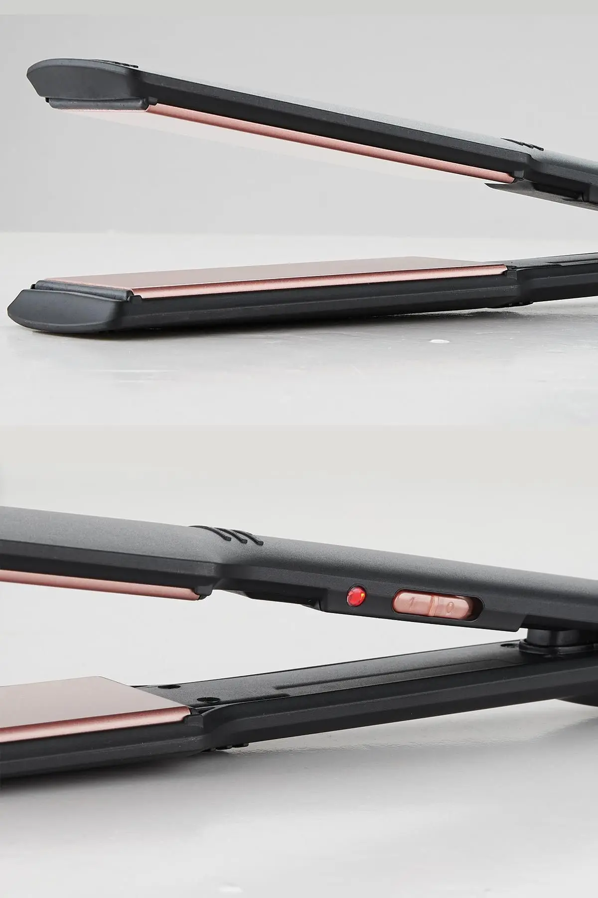 Ahs-2033 Siyah Geniş Seramik Kaplamalı Güçlü Saç Düzleştirici (40mm*120mm )