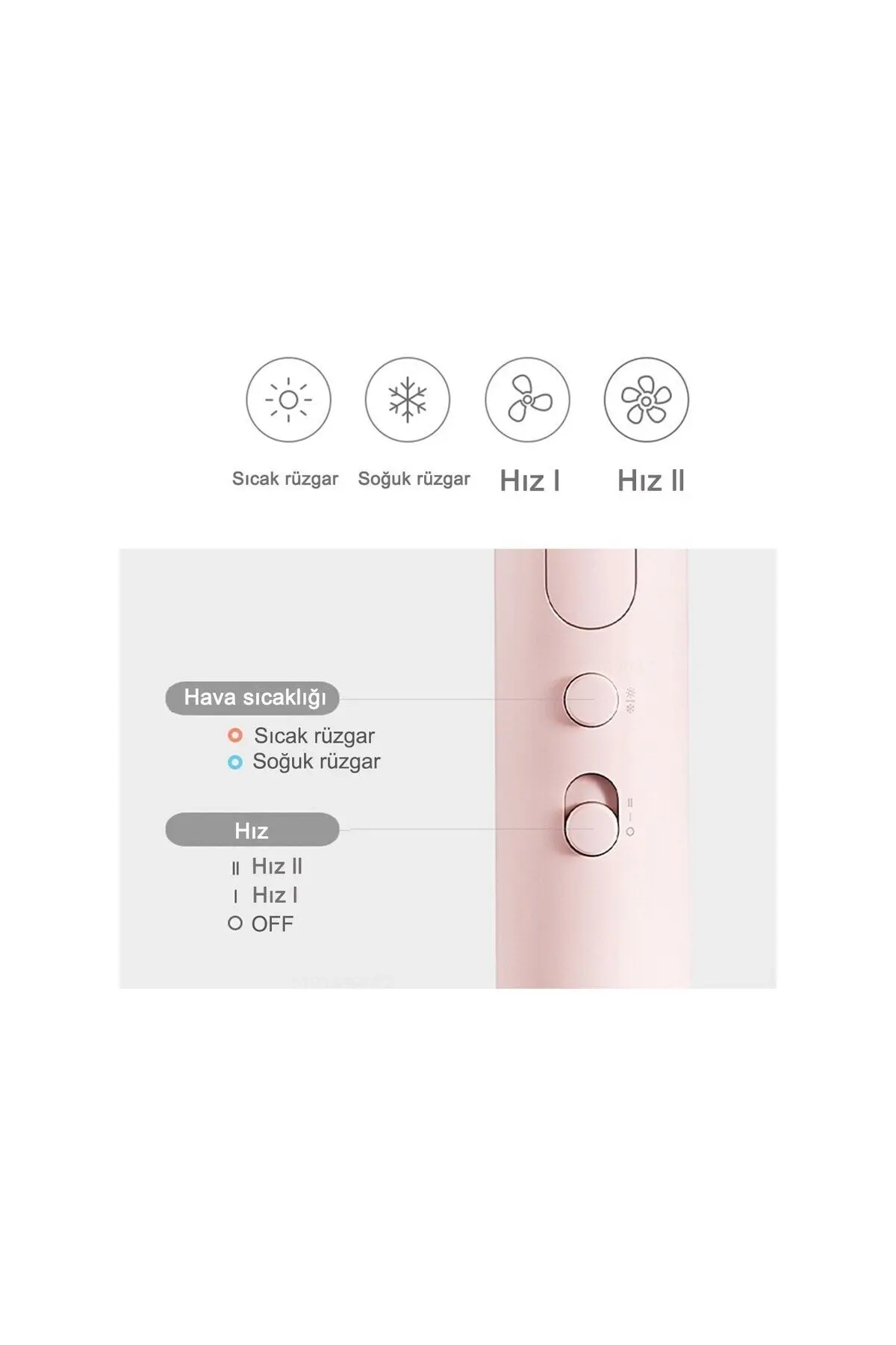 H101 Saç Kurutma Makinesi – Hızlı Kurutma ve Katlanabilir Tasarım (Türkiye Garantili)