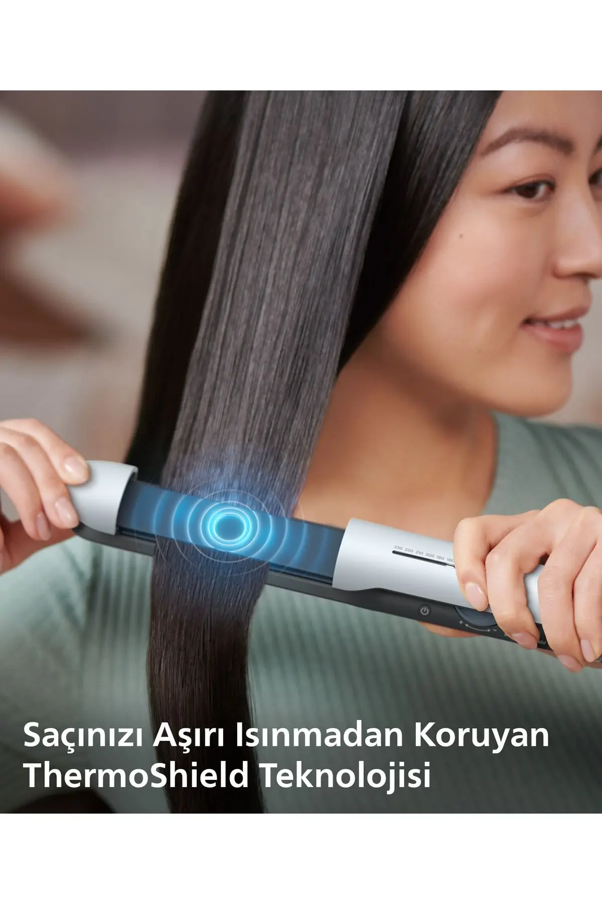 Saç Düzleştirici Bhs520/00,bukle Özelliği,argan Yağı Katkılı,iyonik Bakım,kılıf Hediyeli