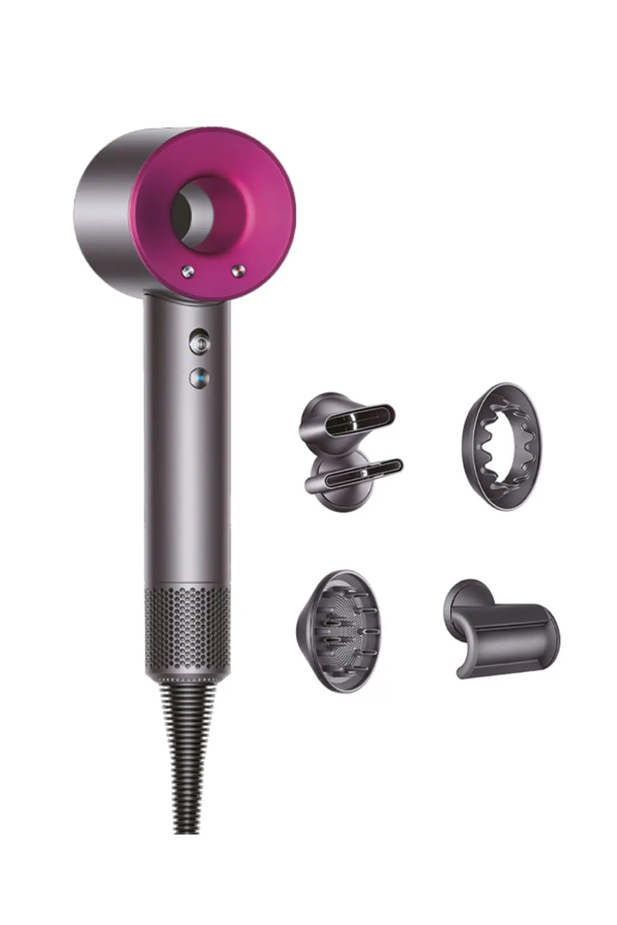 BLDC Güçlü saç kurutma makinesi aparatları ile birlikte