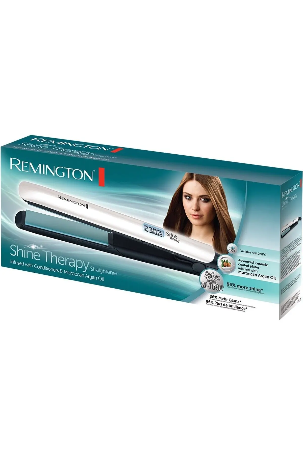 S8500 Shine Therapy Argan Yağlı Seramik Kaplamalı Saç Düzleştirici