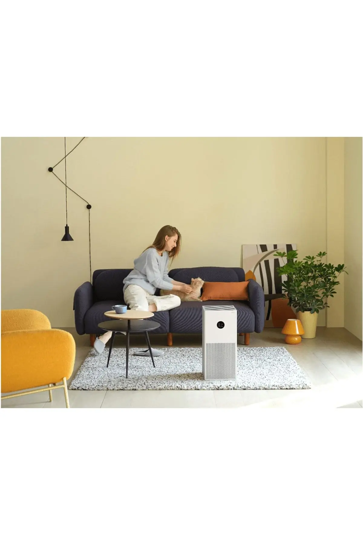 Mi Air Purifier 4 Lite Akıllı Hava Temizleyici Beyaz