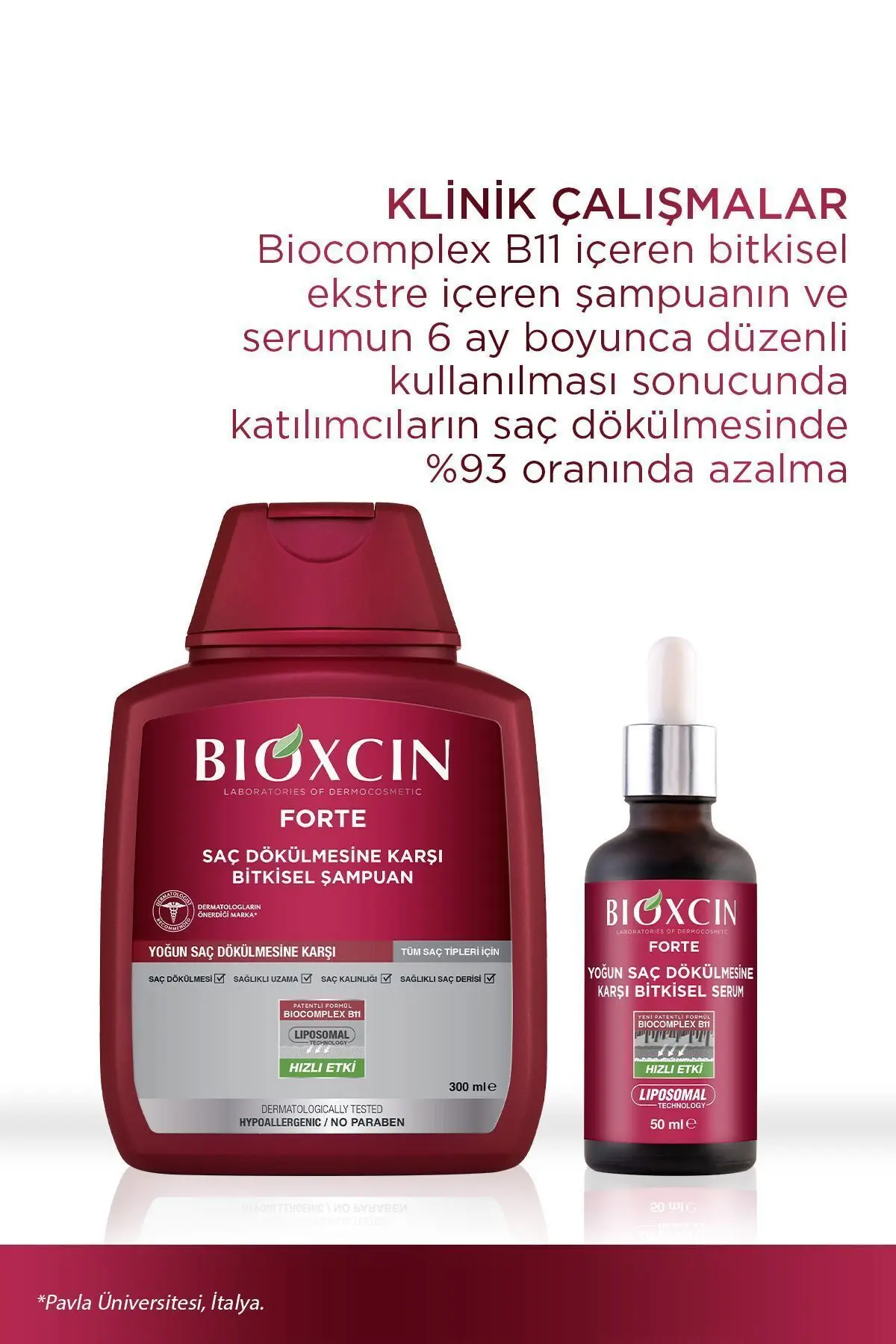 Forte 300 ml Tüm Saçlar 3lü Şampuan
