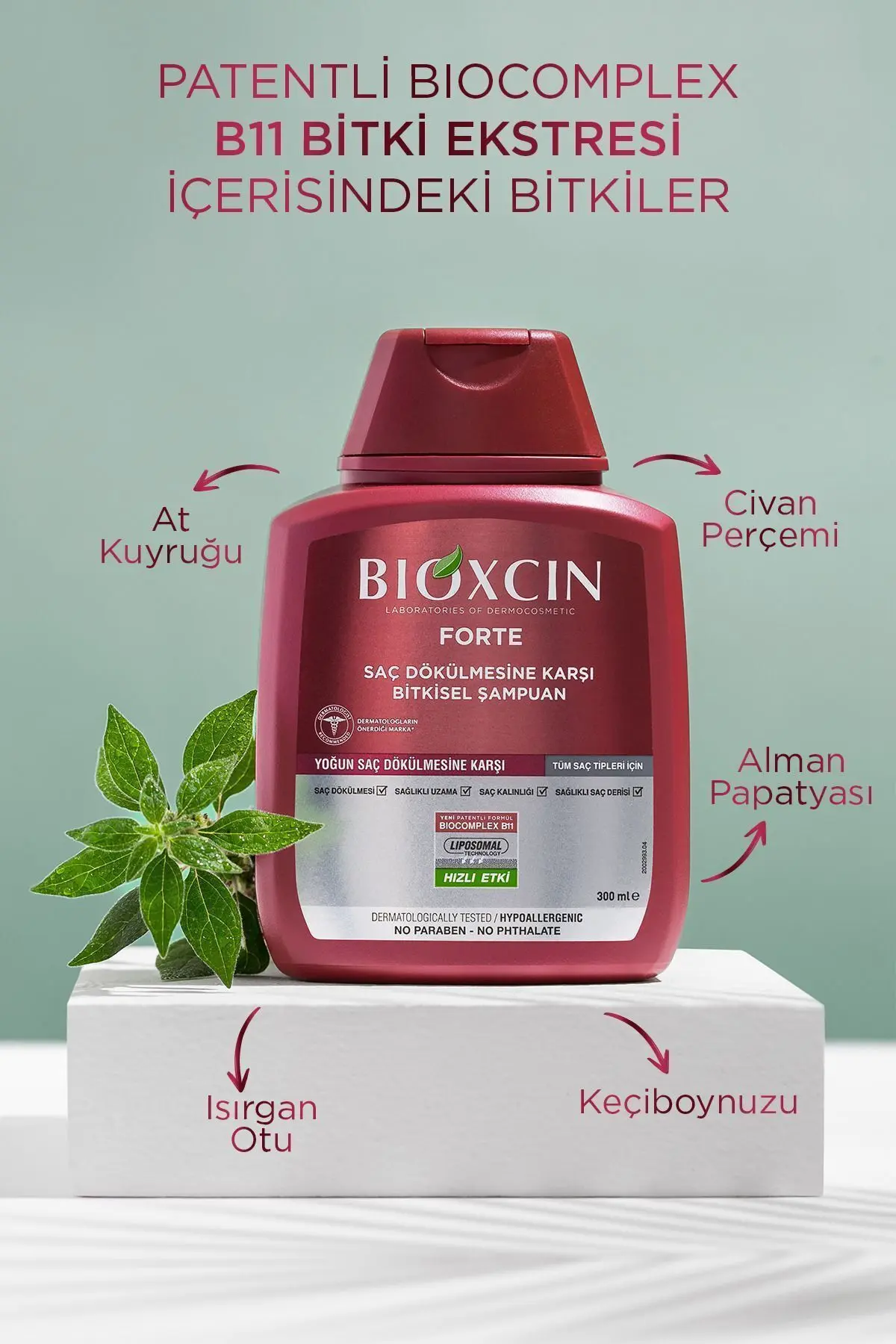 Forte 300 ml Tüm Saçlar 3lü Şampuan