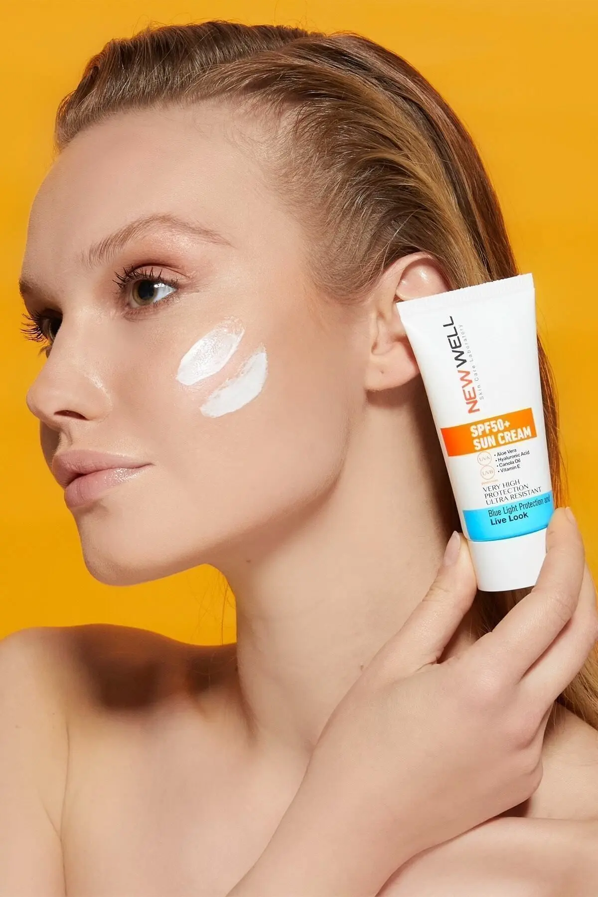 Güneş Kremi Yüksek Koruma Spf 50+ Aloe Vera