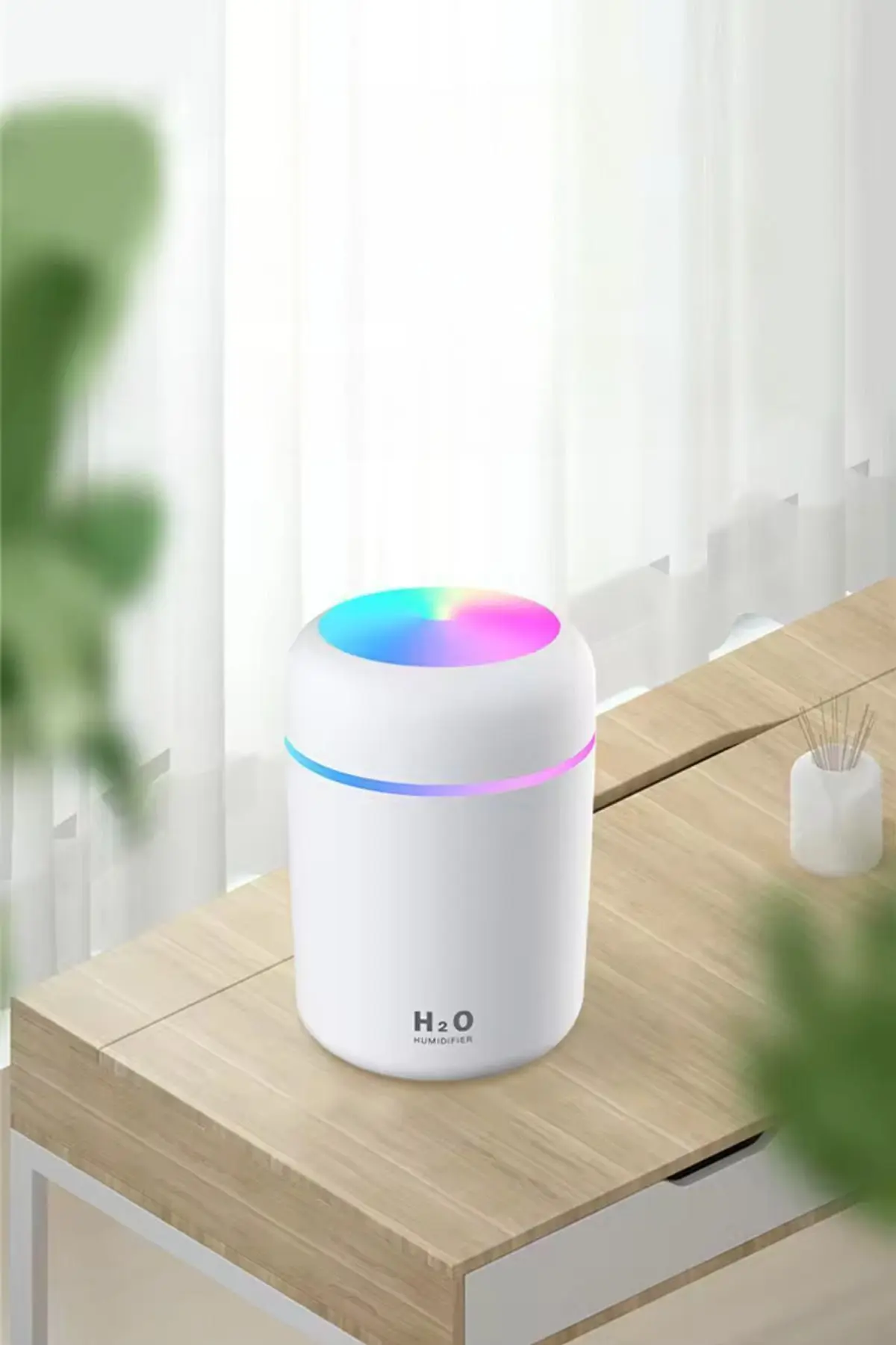 300ml Hava Nemlendirici Buhar Makinesi - Yasemin Esansı