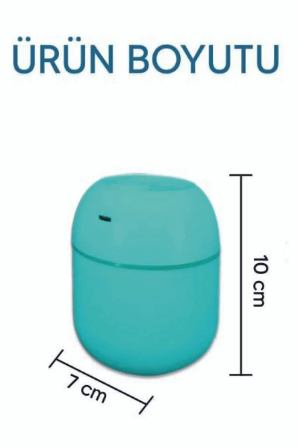 PONİS Yeşil 220 ml Oda Hava Nemlendirici Difüzör Usb Şarj Kablolu Oda Hava Nemlendiricisi