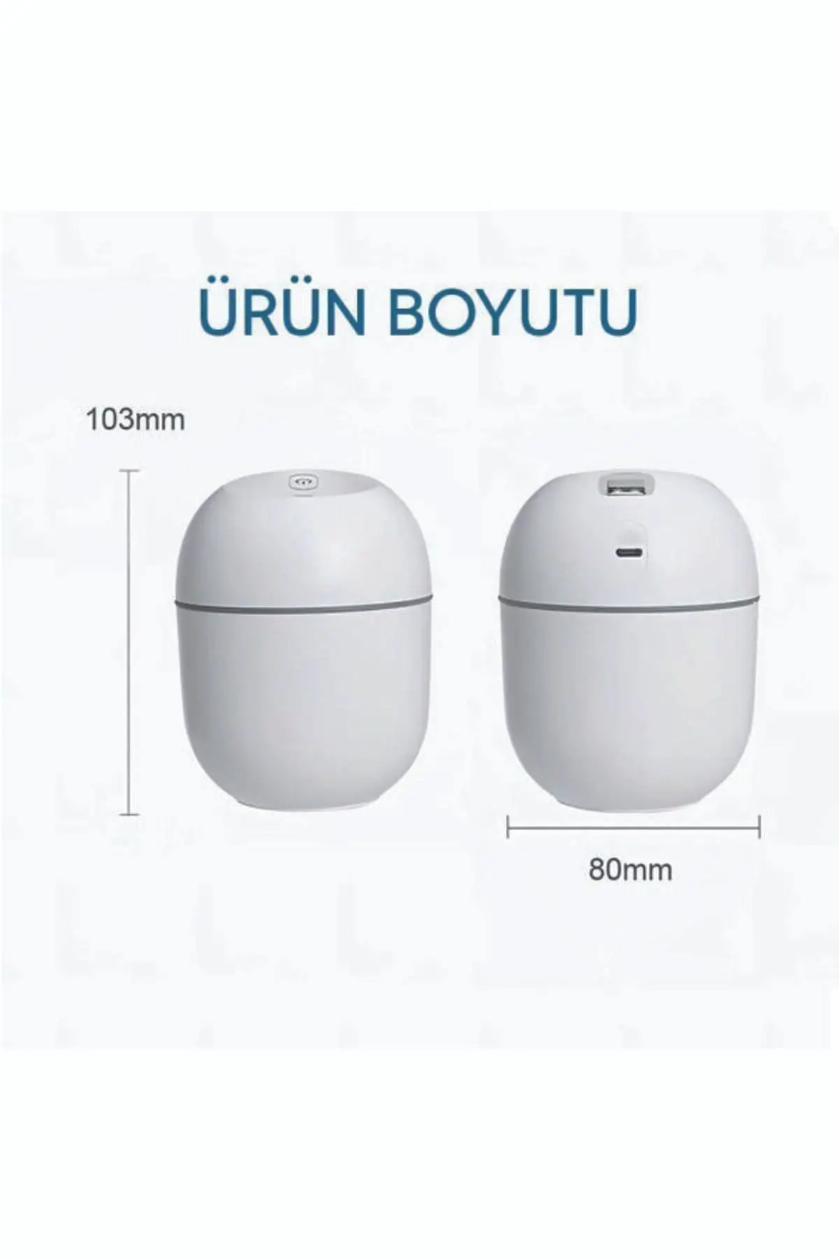 220 ml Beyaz Hava Nemlendiricisi