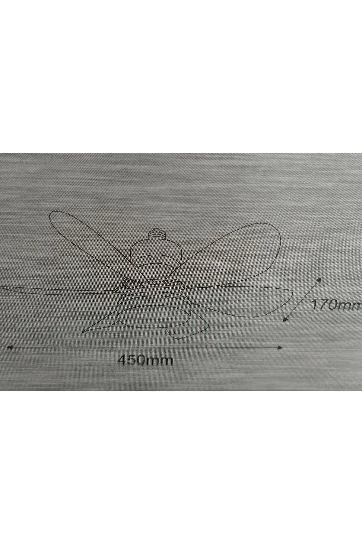 Cata Lodos Fan Led 62w Ct-1154 Kumandalı Işıklı Vantilatör