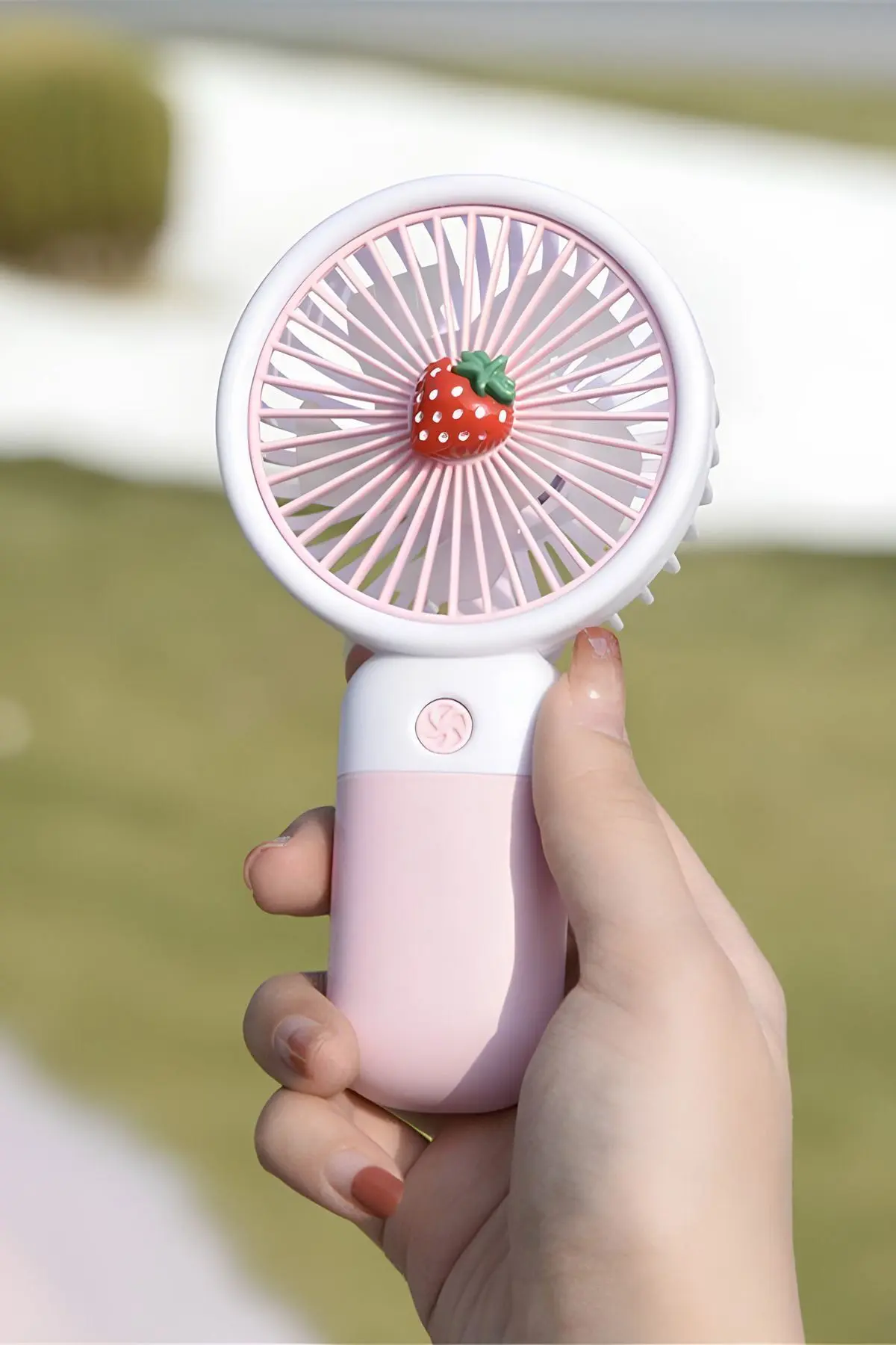 Şarjlı Mini El Fanı ve Masa Fanı Soğutucu Pervane Taşınabilir Şarj Edilebilir