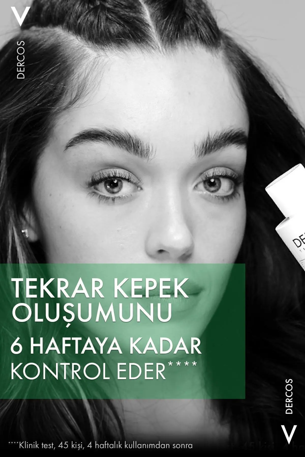 Dercos Anti Dandruff Kepek Karşıtı Şampuan 390 ml - Normal Ve Yağlı Saçlar