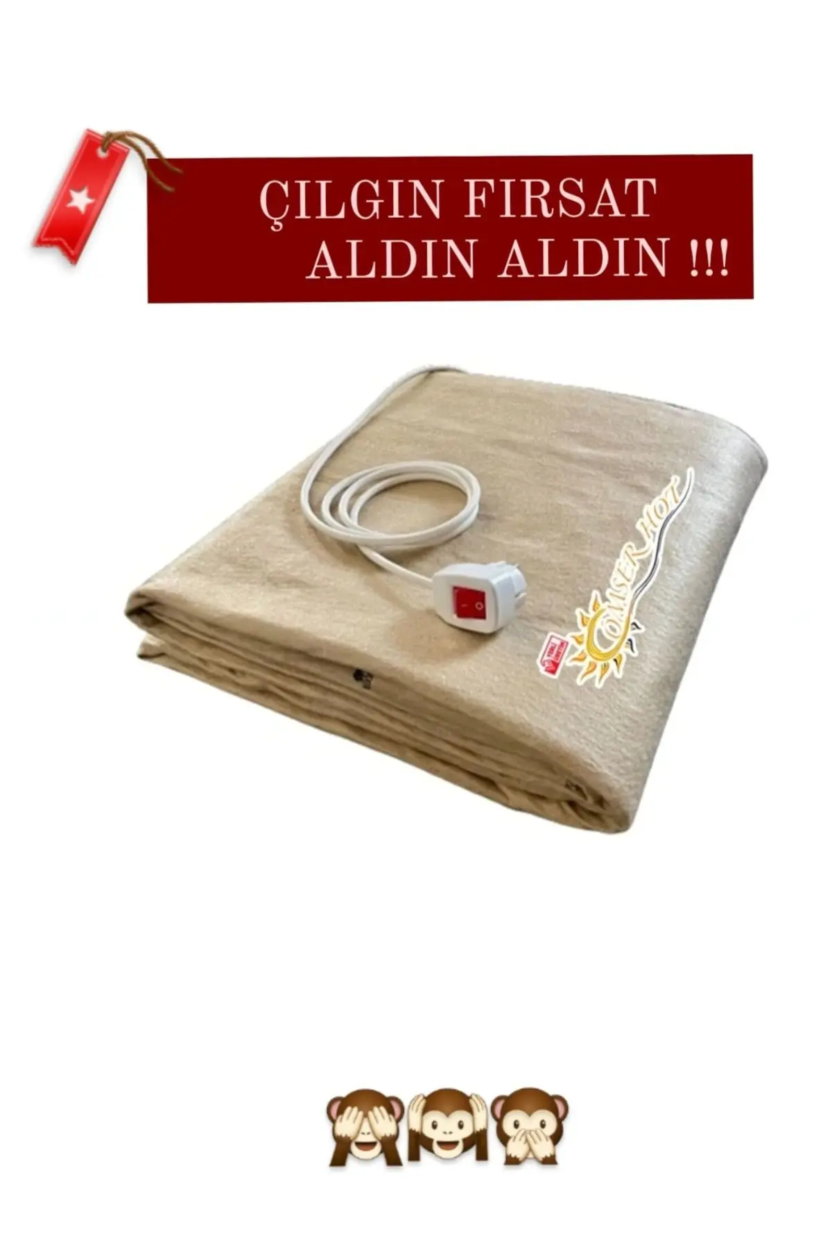 180 X 300 Cm 6m² Keçeli Halı Altı Isıtıcı (ALMAN KALİTESİ)