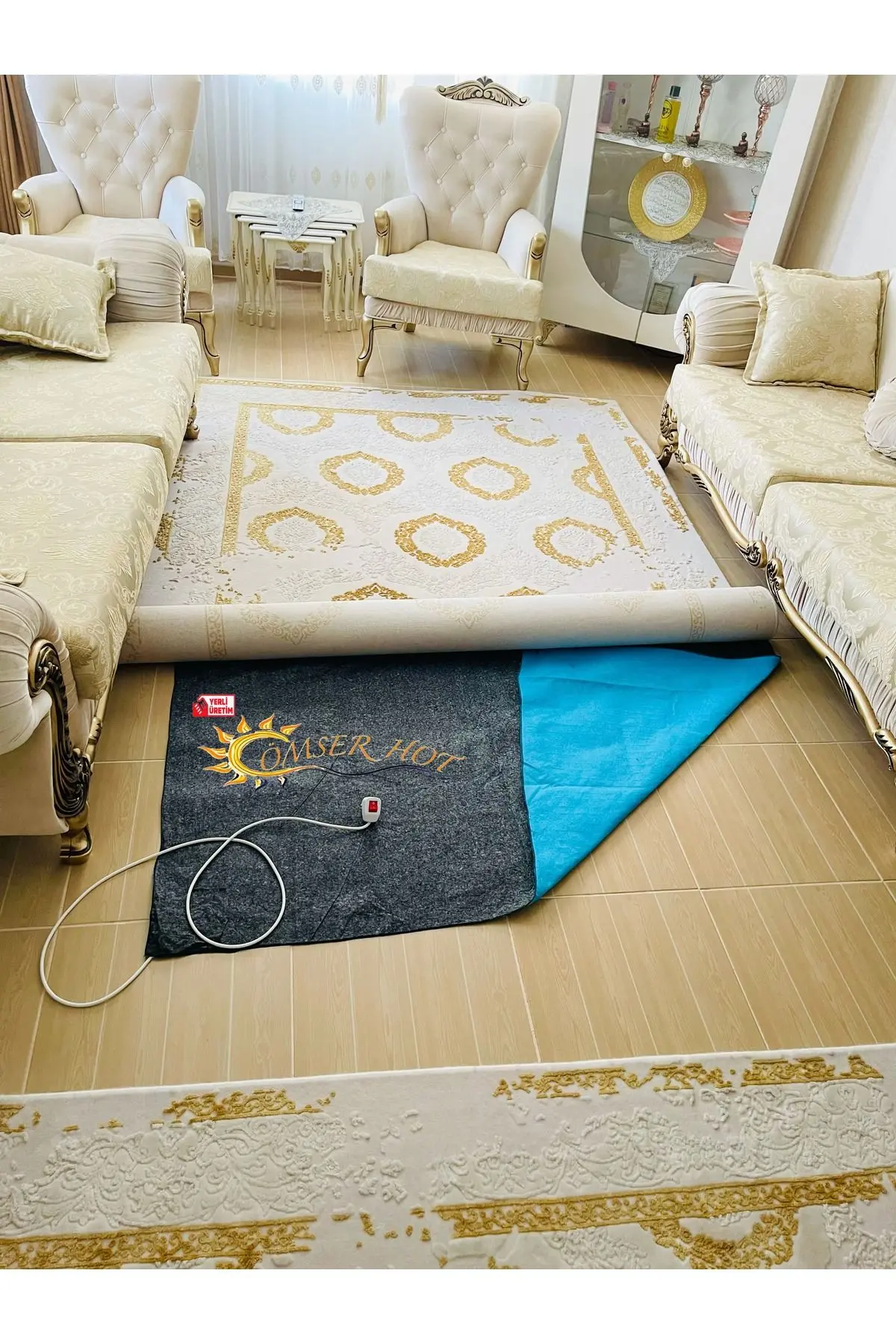 180 X 300 Cm 6m² Keçeli Halı Altı Isıtıcı (ALMAN KALİTESİ)