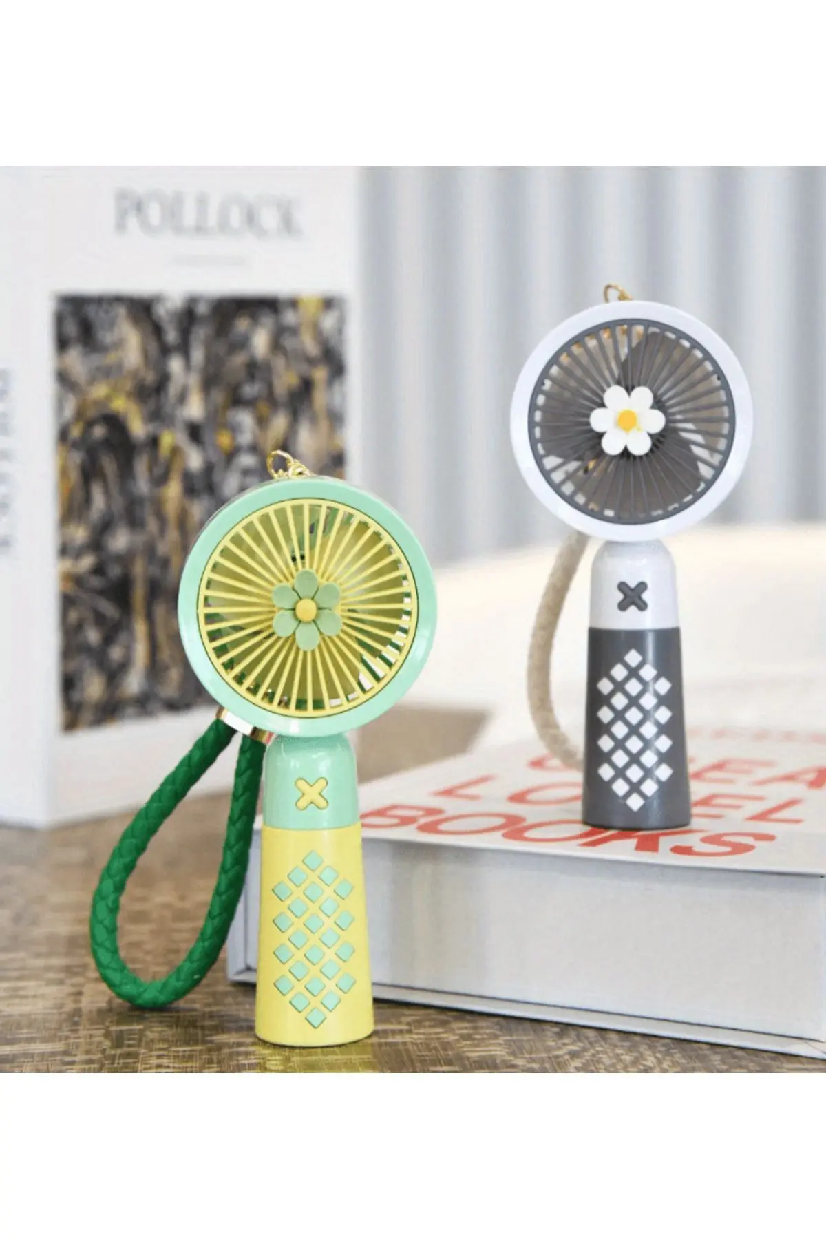 Anahtarlıklı Taşınabilir El Tipi Anahtarlık Fanı  Şarj Edilebilir USB, 3 Hız Ayarı, Vantilatör fan