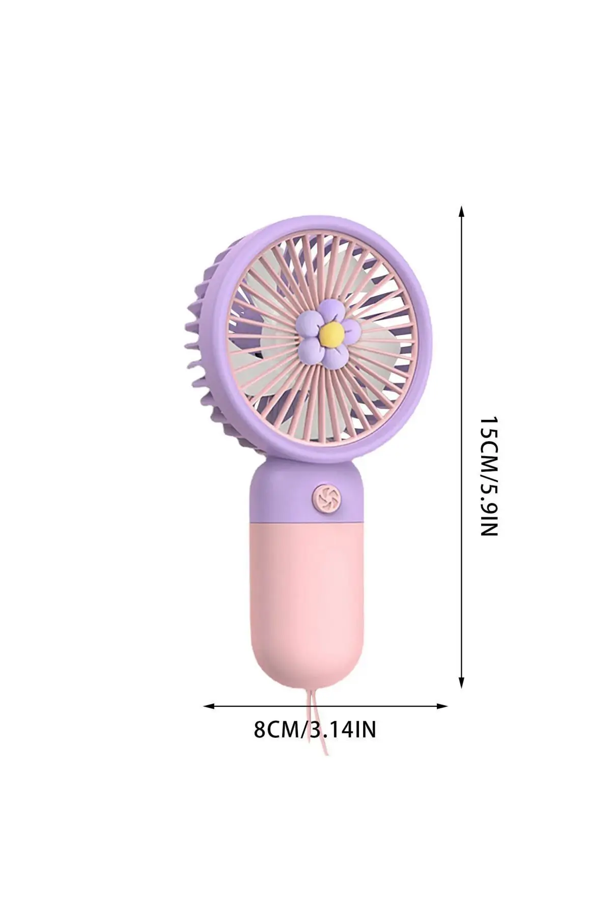 Şarjlı Masa Ve El Fan Taşınabilir Şarjlı Edilebilir Mini Fan
