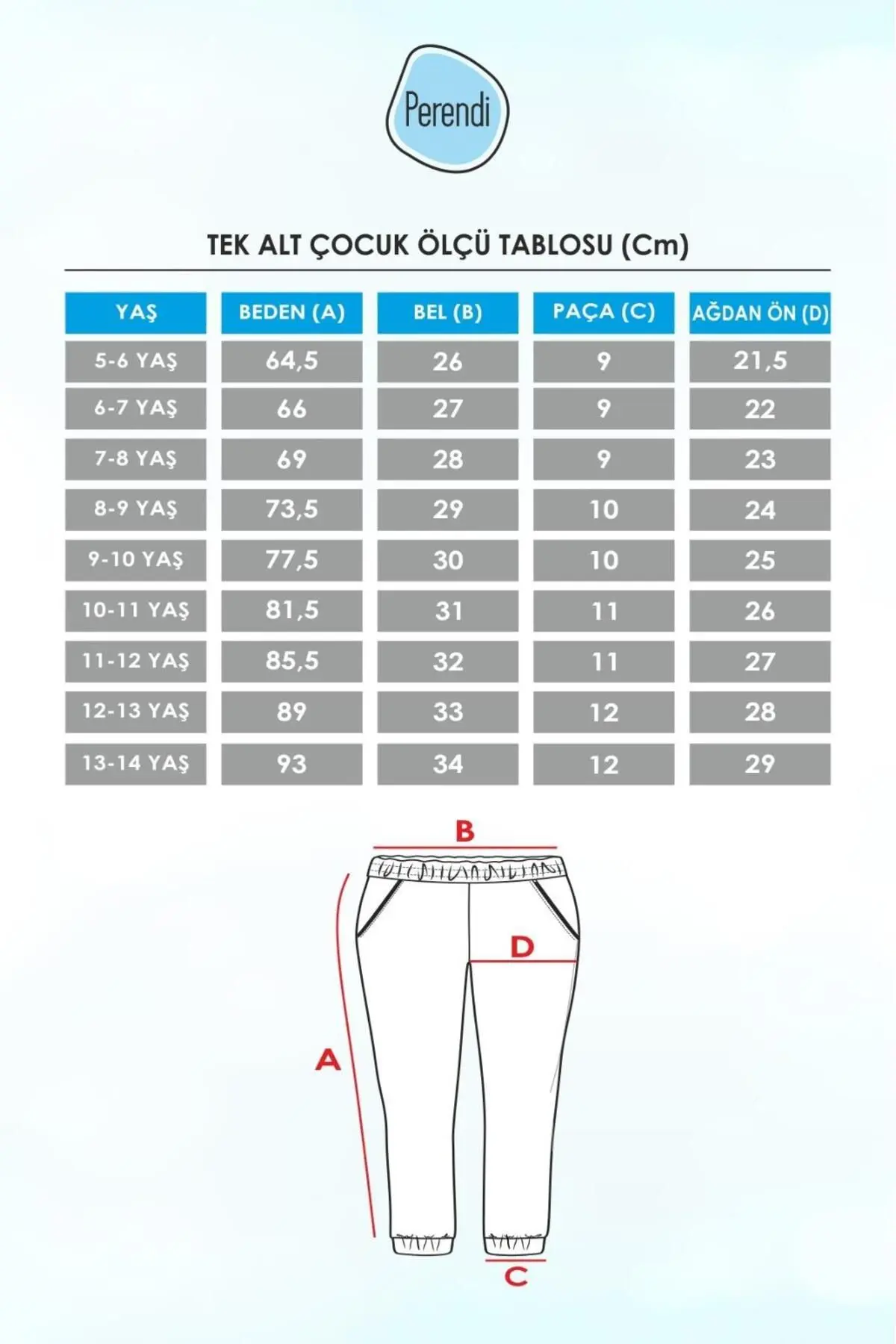 Unisex Çocuk Kalın Eşofman Altı Jogger Cepli