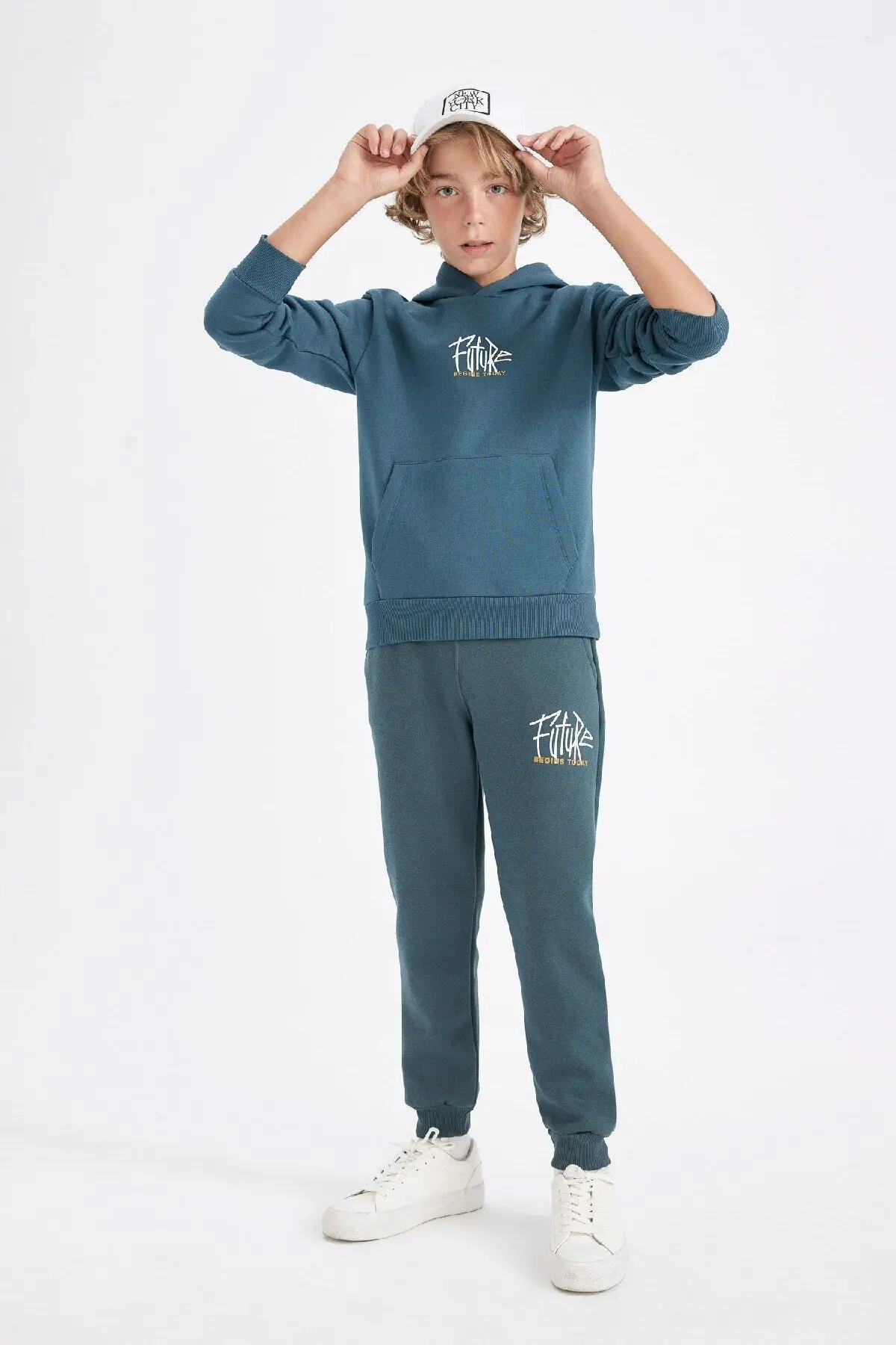 Erkek Çocuk Baskılı Kalın Eşofman Altı C8616A824WN