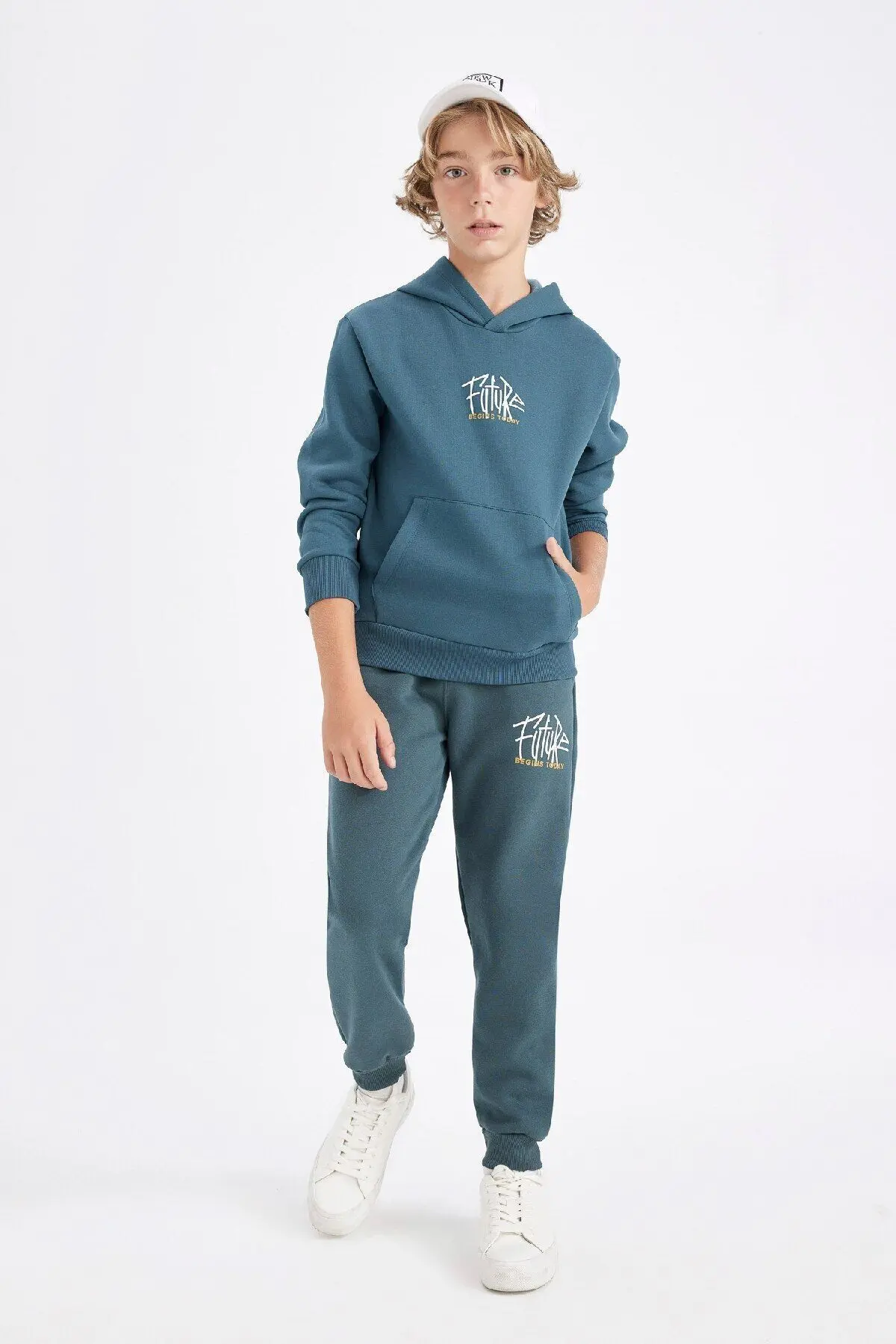 Erkek Çocuk Baskılı Kalın Eşofman Altı C8616A824WN