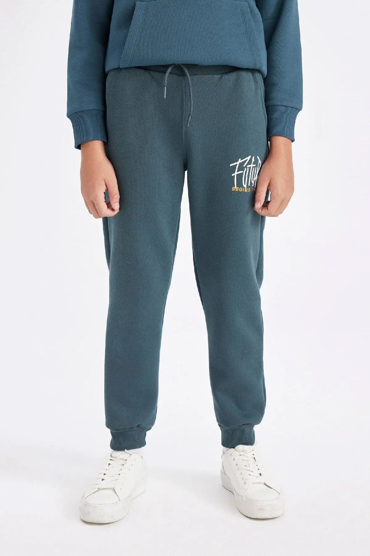 Erkek Çocuk Baskılı Kalın Eşofman Altı C8616A824WN