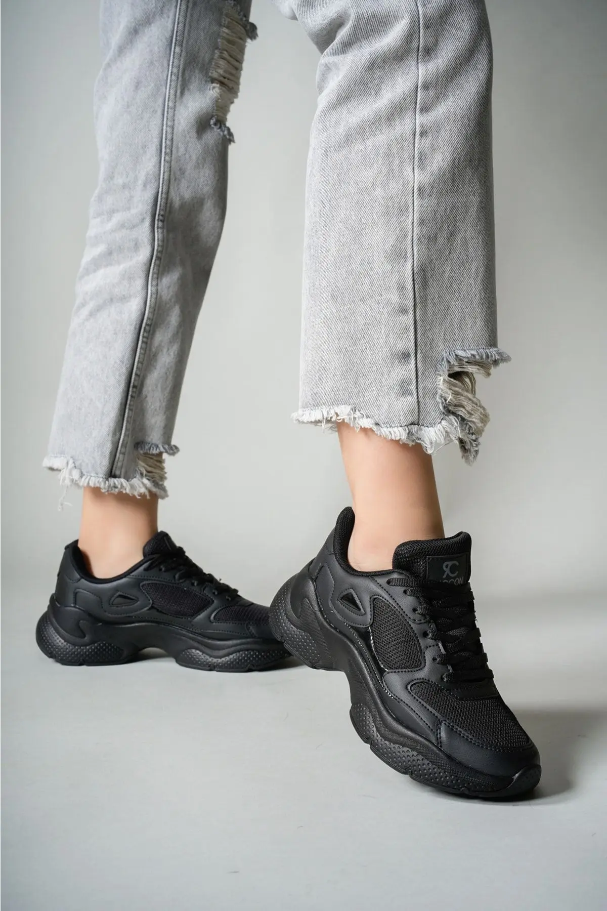 Kadın Sneaker 0012152 Siyah Siyah