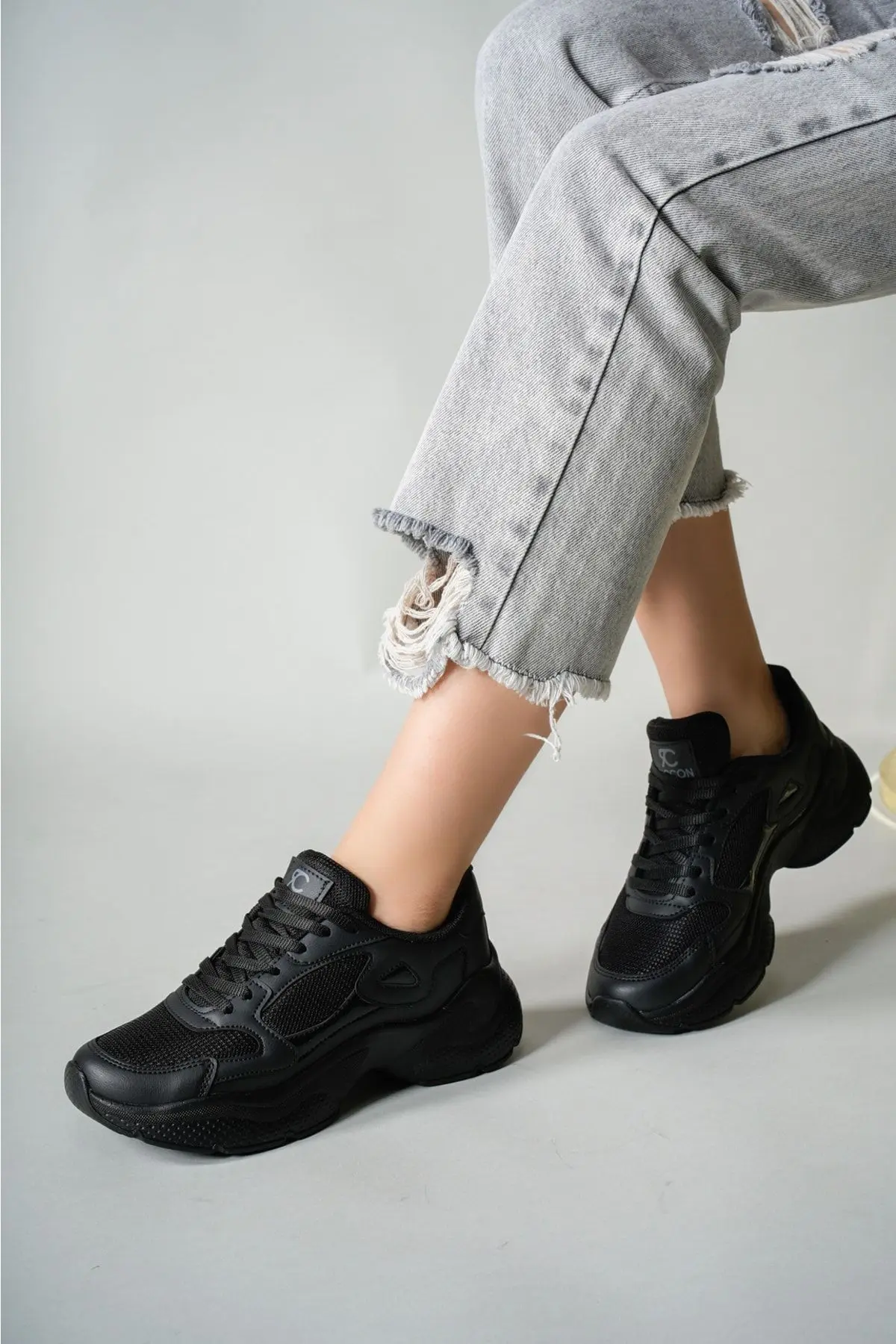 Kadın Sneaker 0012152 Siyah Siyah