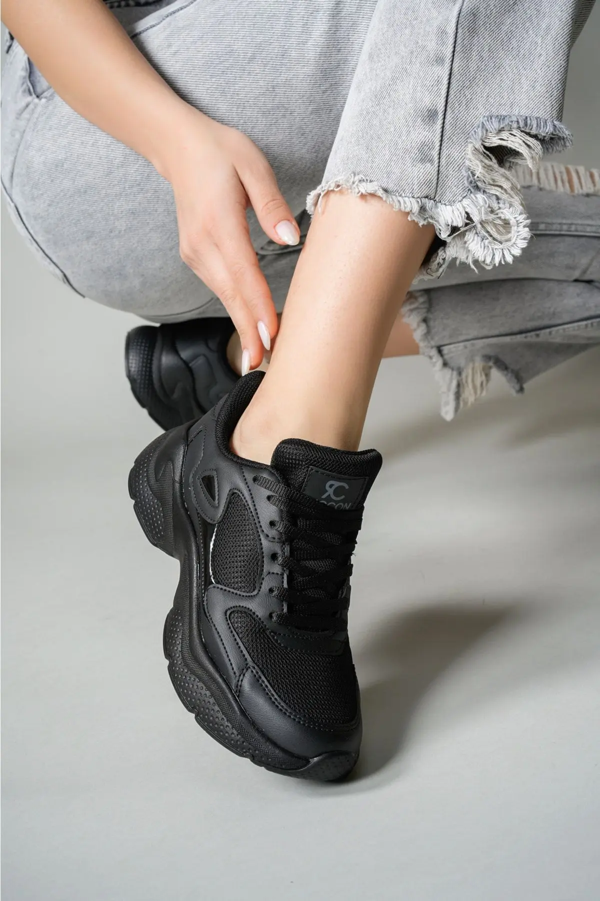 Kadın Sneaker 0012152 Siyah Siyah