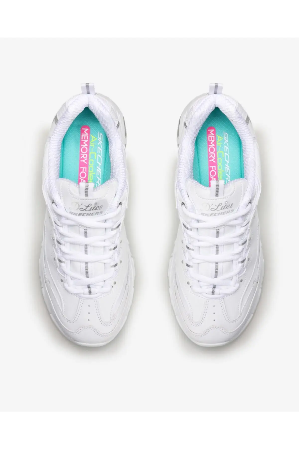 D'LİTES - FRESH START Kadın Beyaz Sneakers-11931 WSL