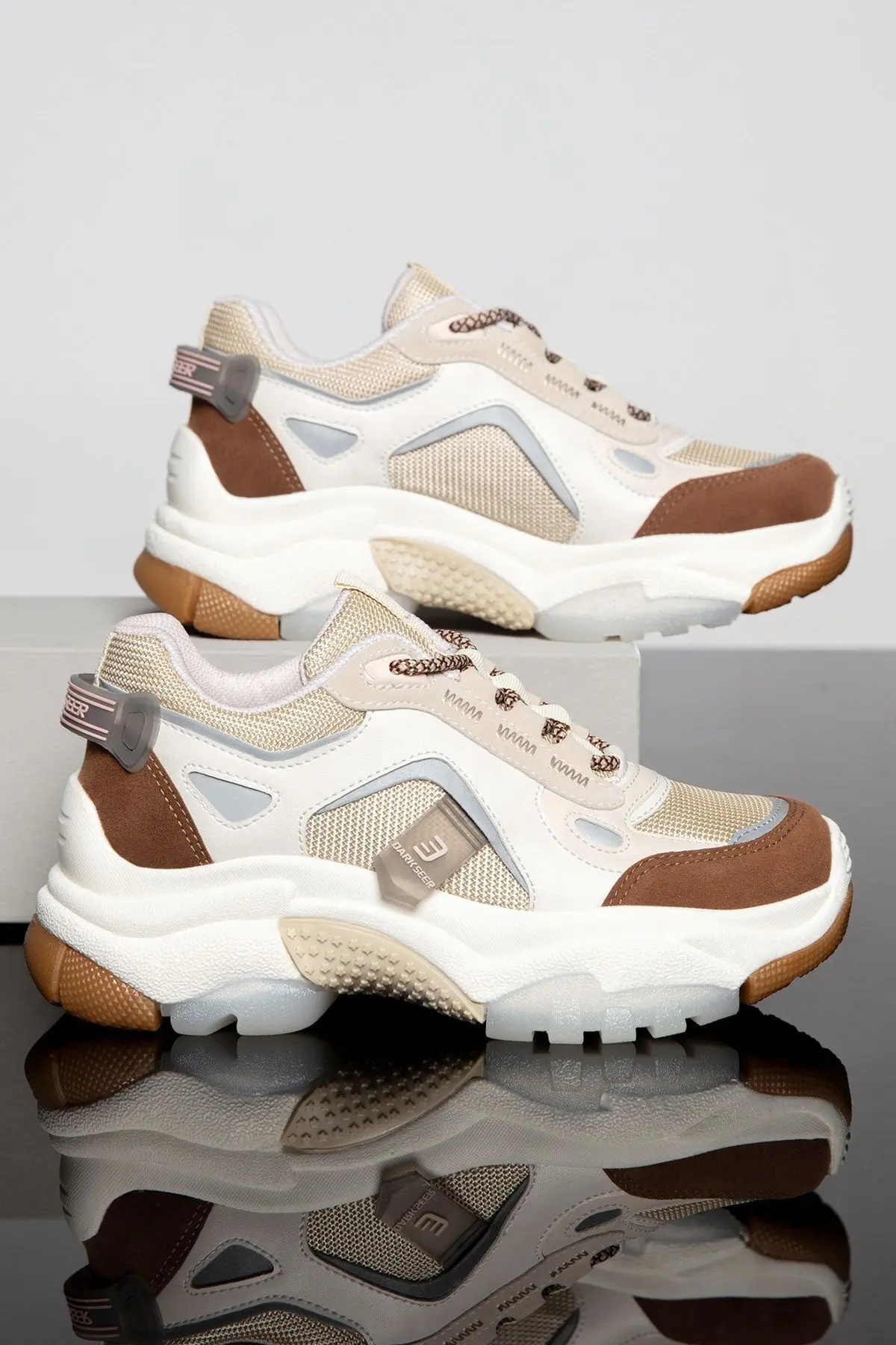 Ds Linda Bej Taba Kadın Sneaker