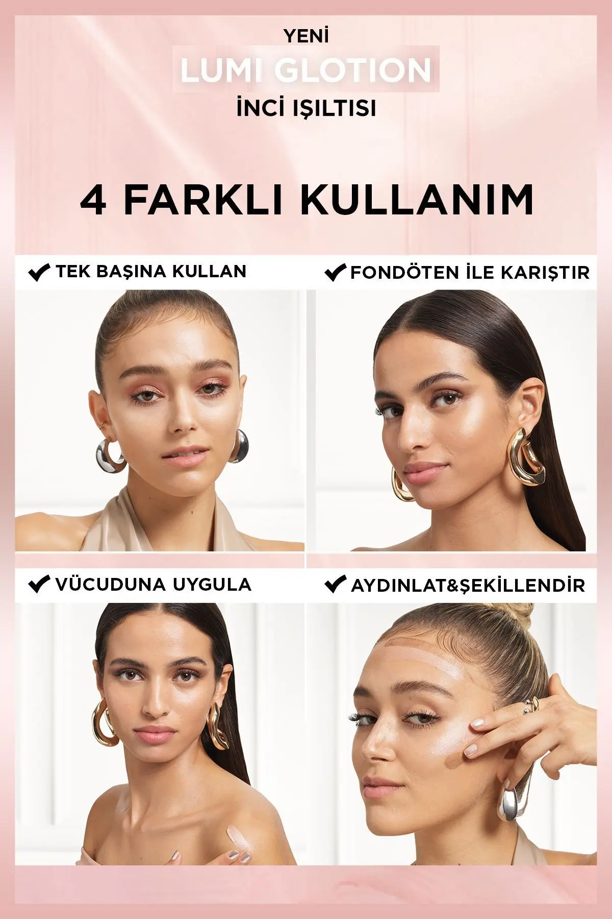 Glotion All-ın-one Doğal Işıltı 901 - Fair Glow 40 ml