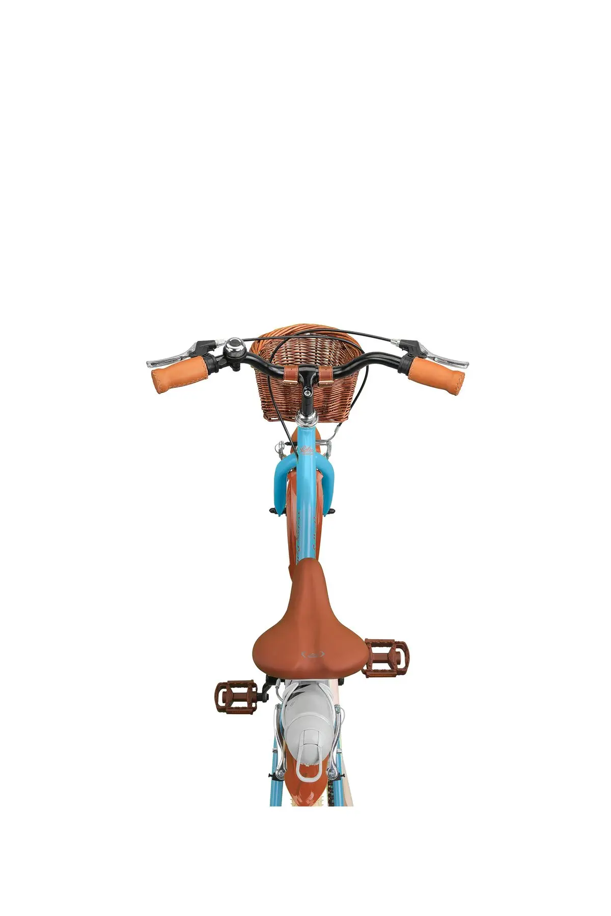 Retro Classic Özel Seri, Hasır Örme Sepetli, Deri Elcikli 20 Jant Çocuk Bisikleti, 6-10 Yaş Çocuk Bi